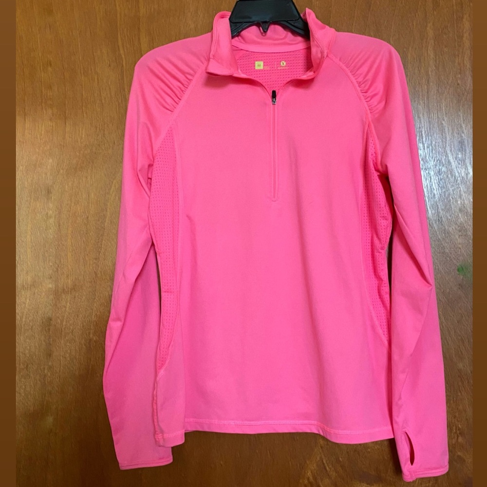 XERSION Women's Athletic Track Jacket Neon Pink